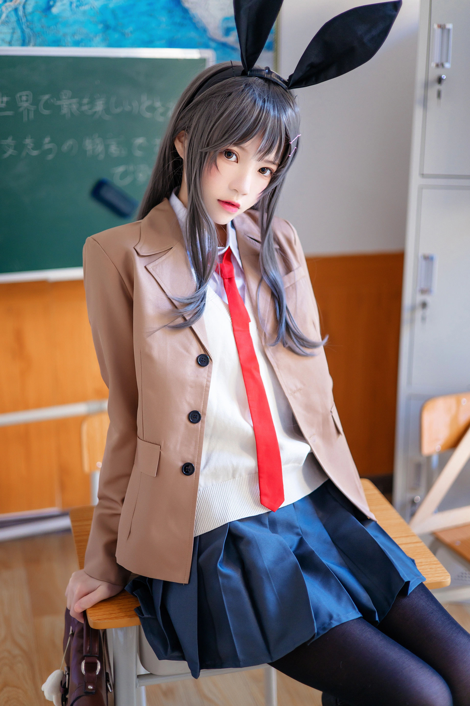 桜桃喵 - NO.119 麻衣学姐制服 1