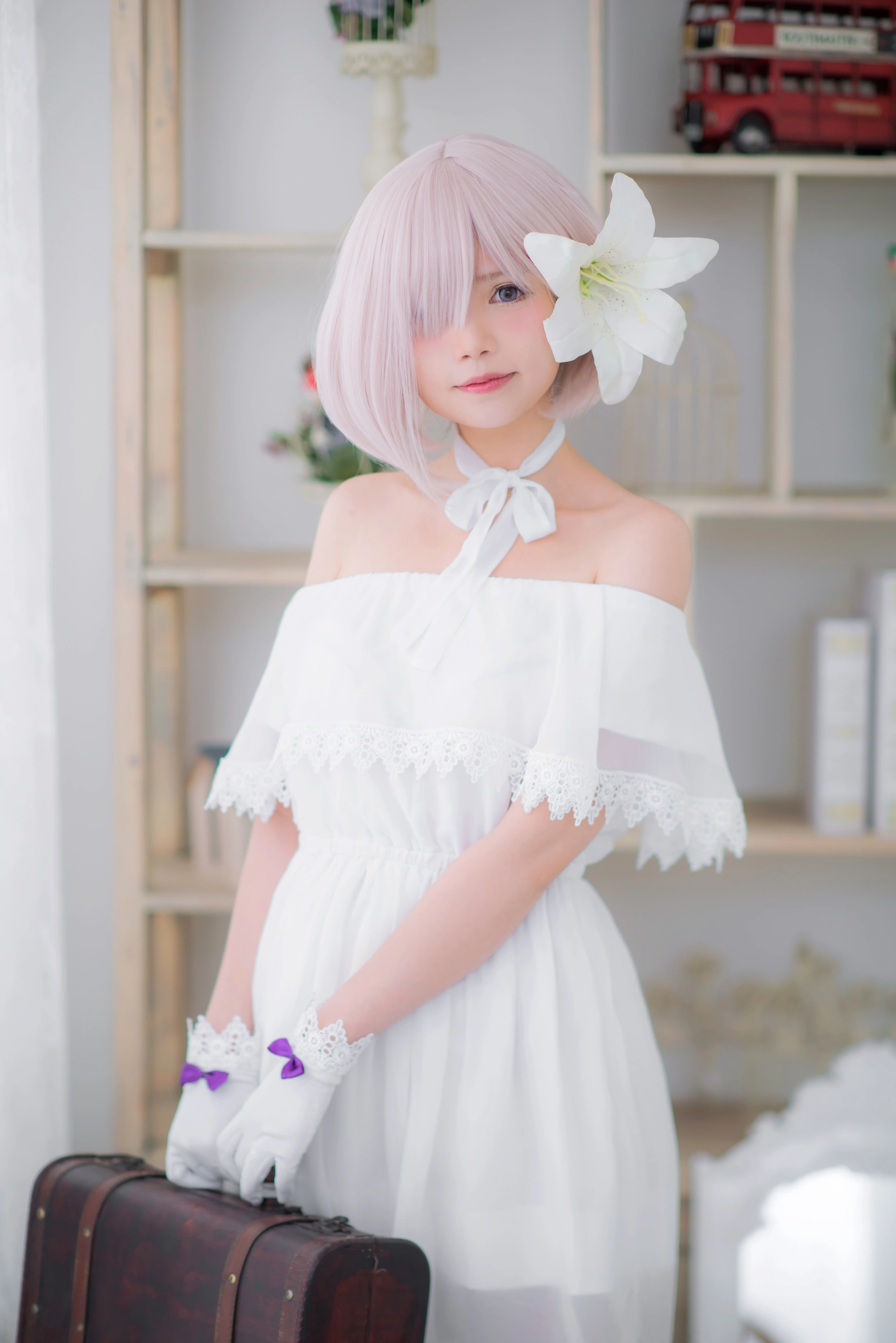 Miu只 - NO.05 Mashu White Dress 2