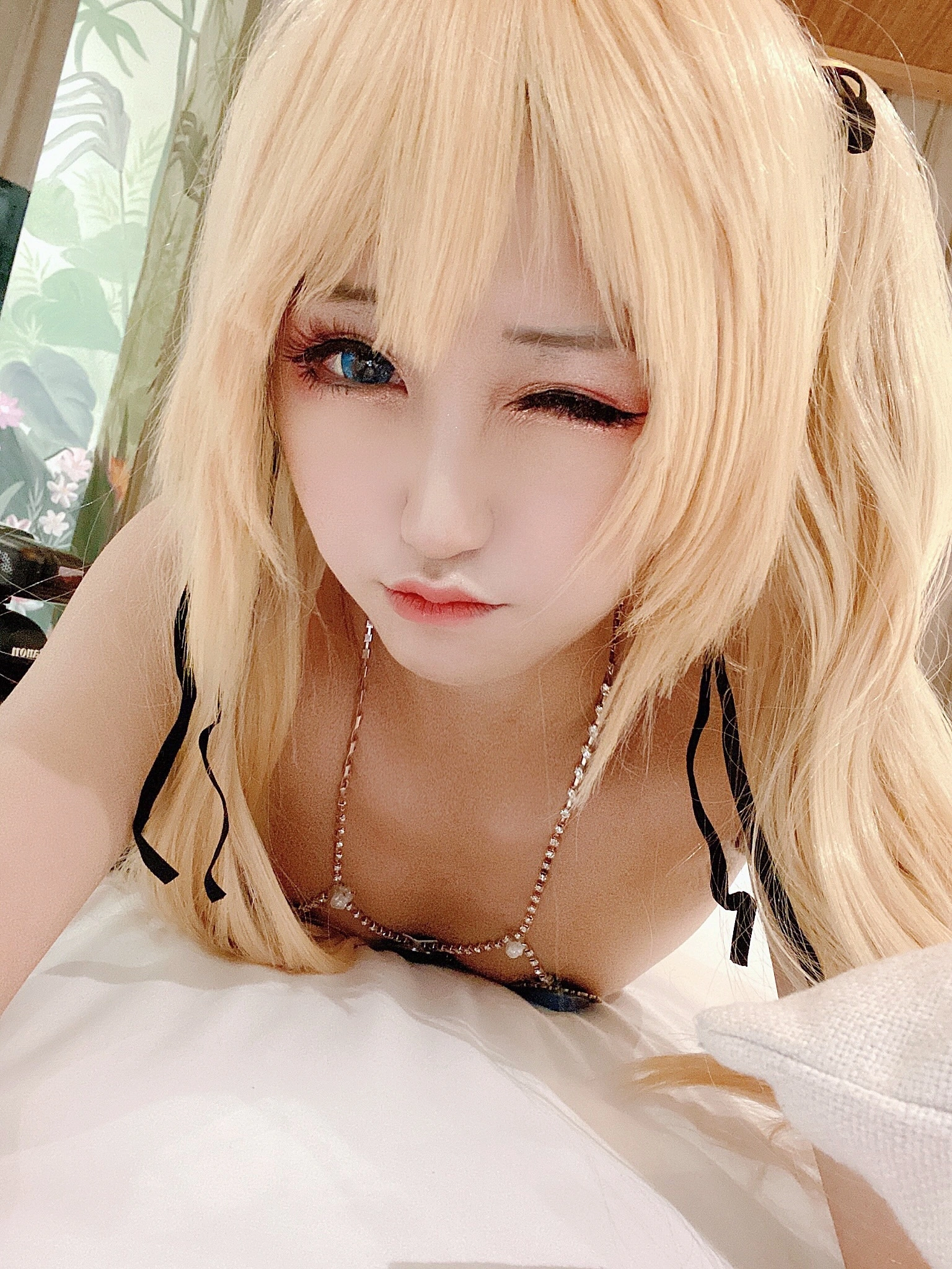 Kuuko W - NO.05 Marie Rose Fortune Bikini Selfie Set 0