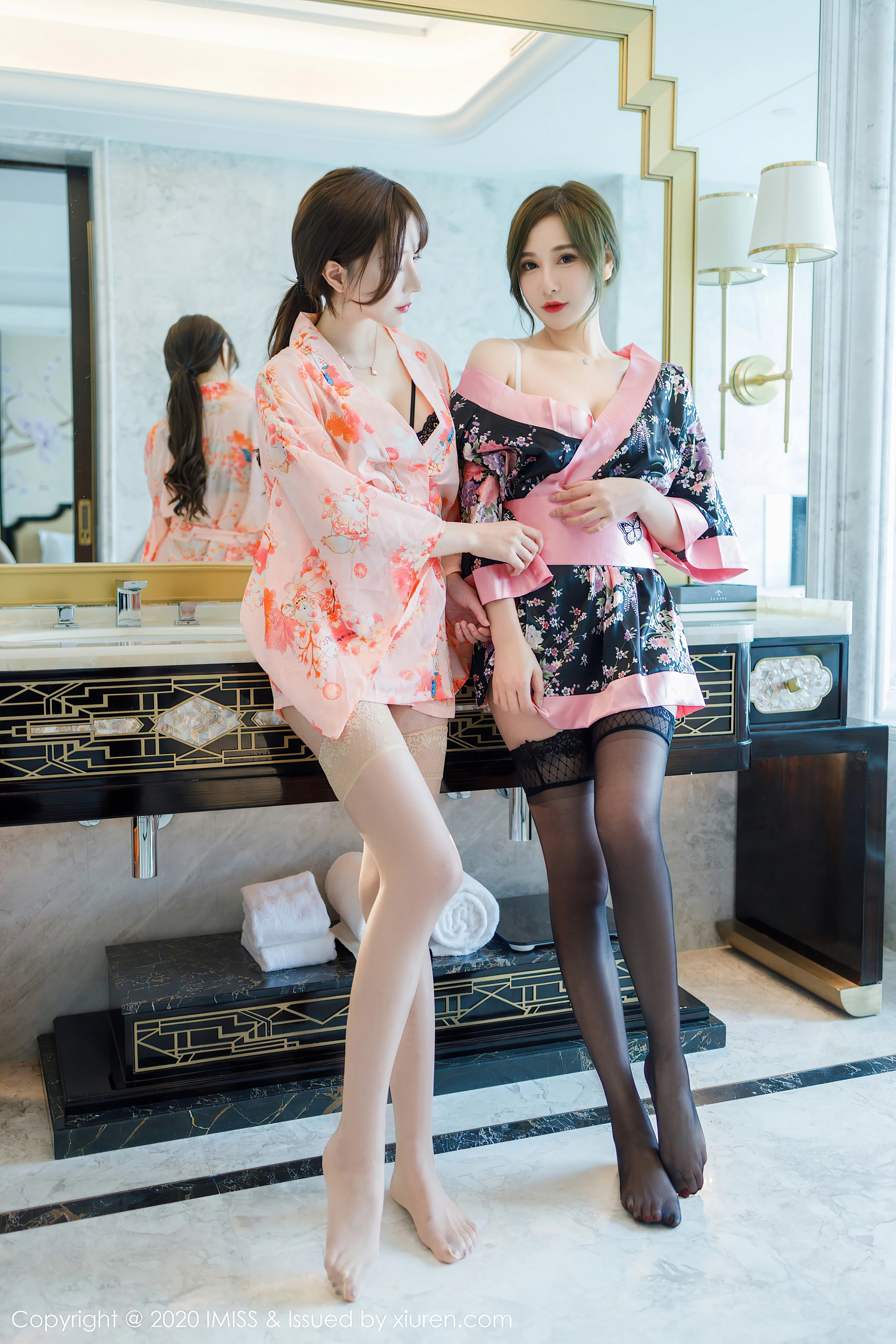 Lavinia肉肉 - IMiss爱蜜社 - 2020.08.14 Vol.493 Lavinia肉肉&LindaLinda 模特合集 1