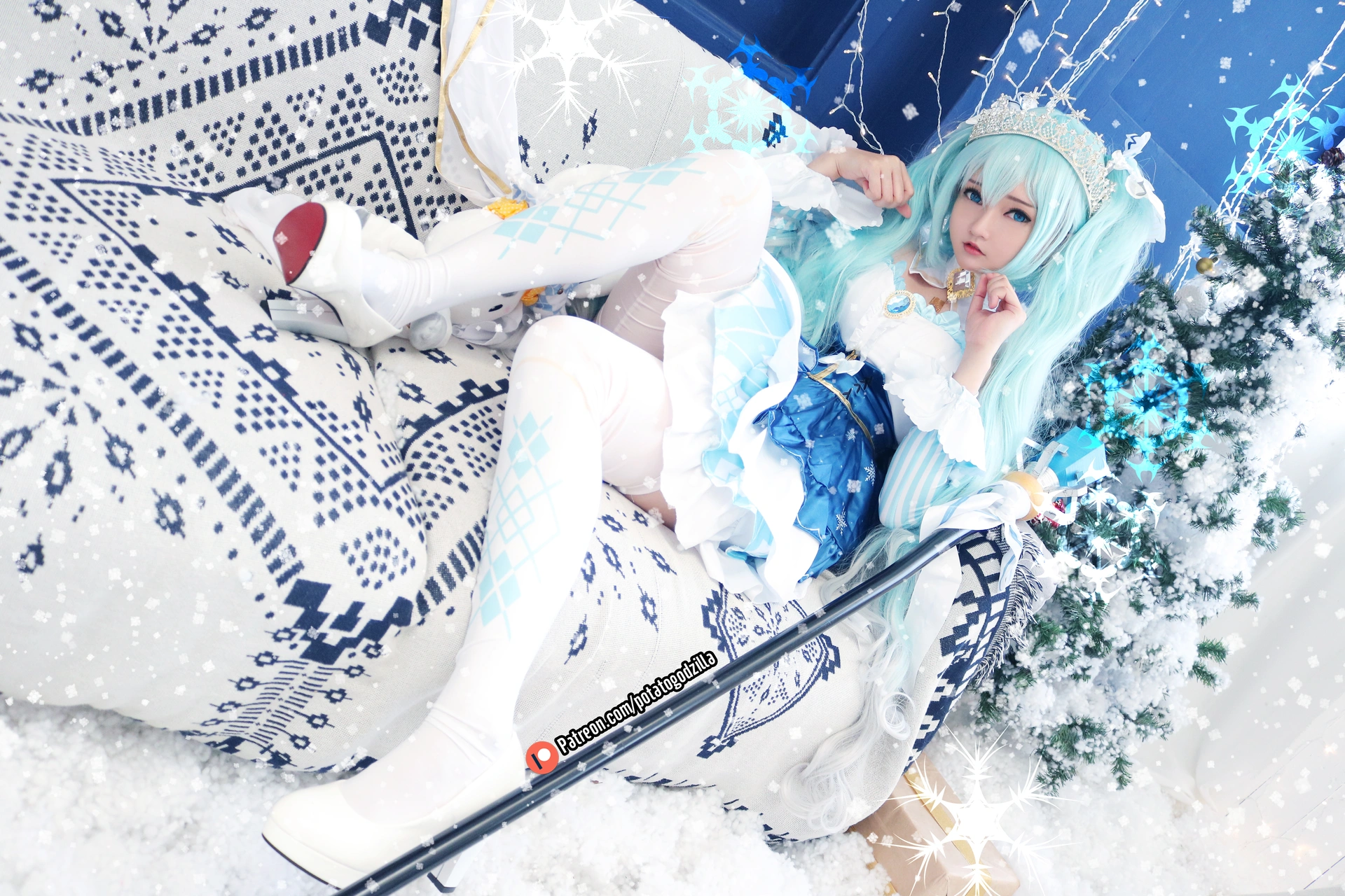 Potato Godzilla - NO.11 Snow Miku 2