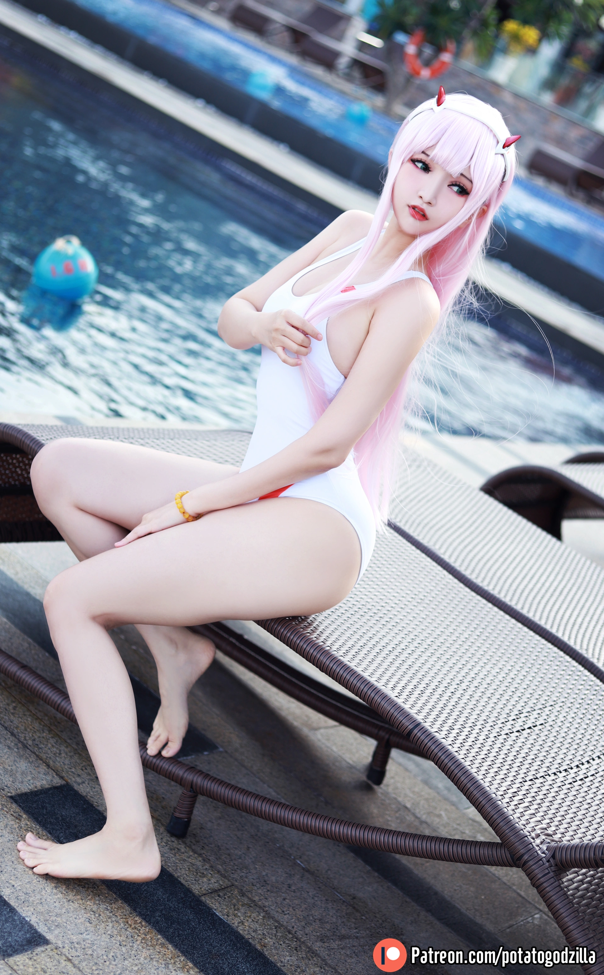 Potato Godzilla - NO.74 Zero Two Swimsuit 1