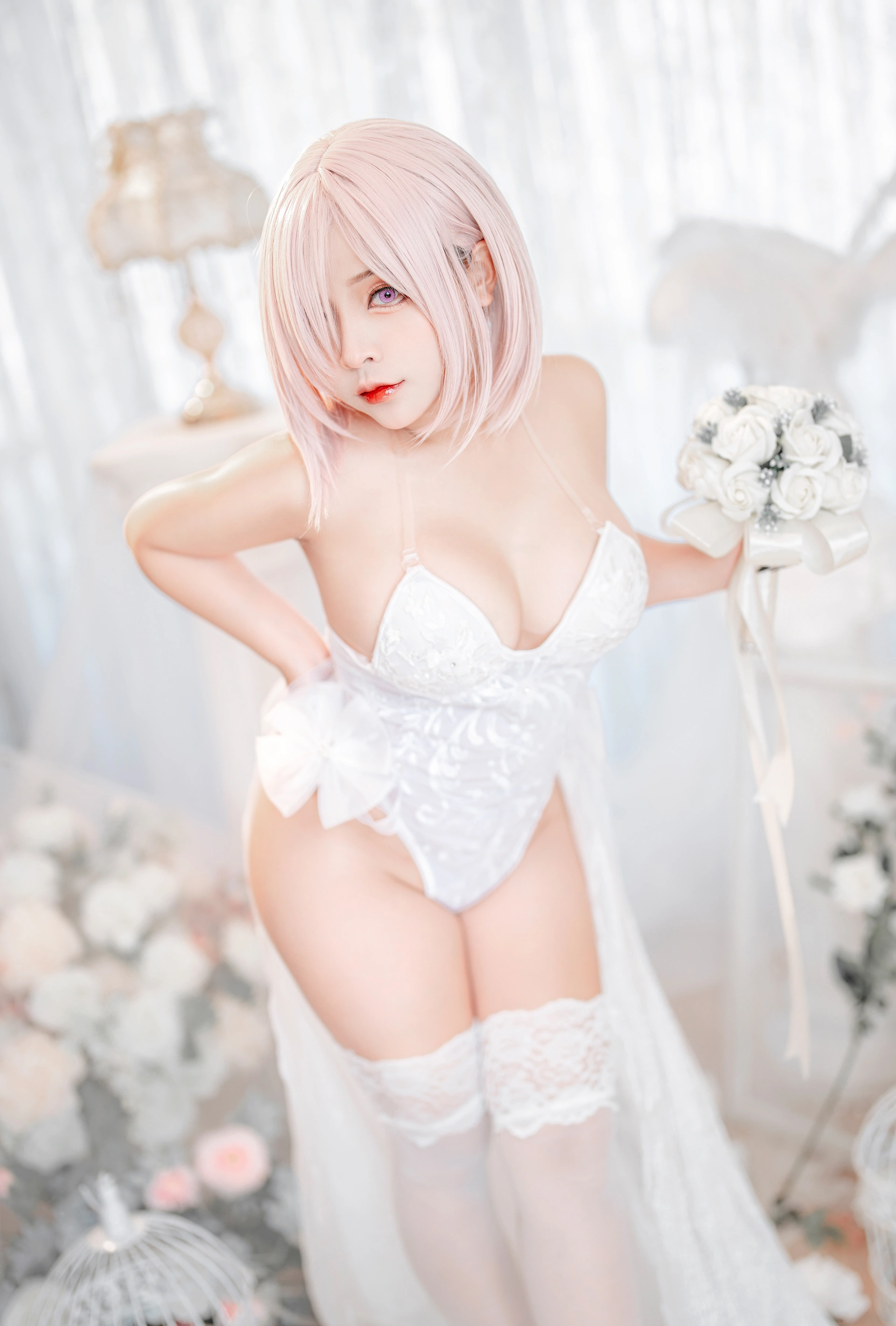 Sayo Momo - NO.23 Mashu white lingerie body oil 0